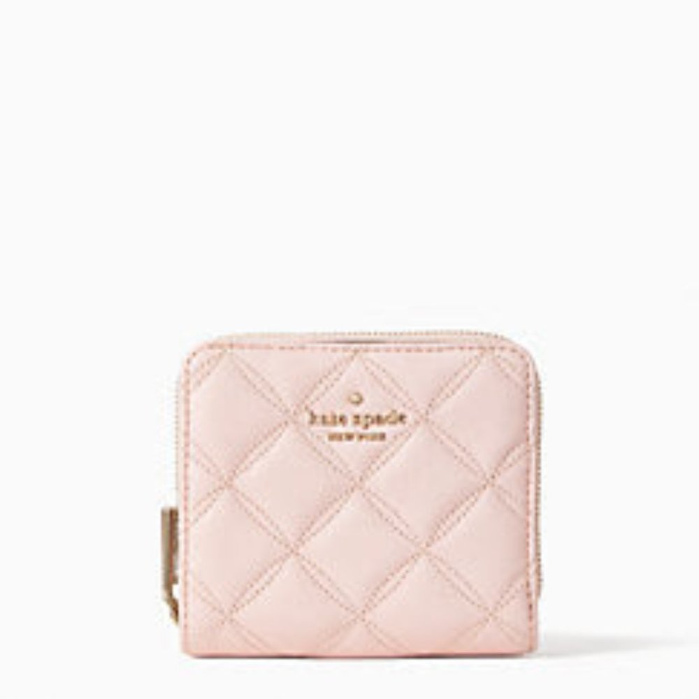 Kate Spade Pink Quilted Wallet